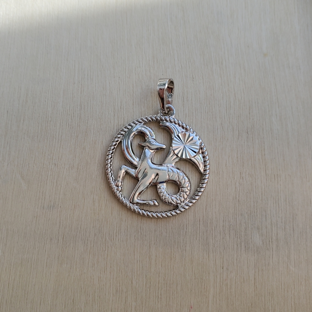 Capricorn Charm Pendant